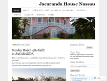 Tablet Screenshot of jacarandahousenassau.com
